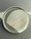 Hand thrown saucer by ceramicist Emily Dillon. Made in Ireland
