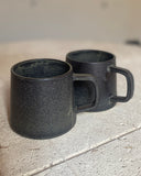 2 Charcoal Black Cups SECONDS