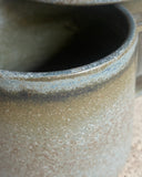 3 Sage Green Cups SECONDS