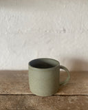 Hand thrown ceramic mug made in Ireland by ceramicist Emily Dillon. Irish pottery