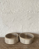Hand thrown ceramic pinch pots made in Ireland by ceramicist Emily Dillon. Irish made small serving bowls