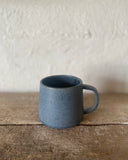 Hand thrown ceramic cup made in Ireland by ceramicist Emily Dillon using stoneware clay